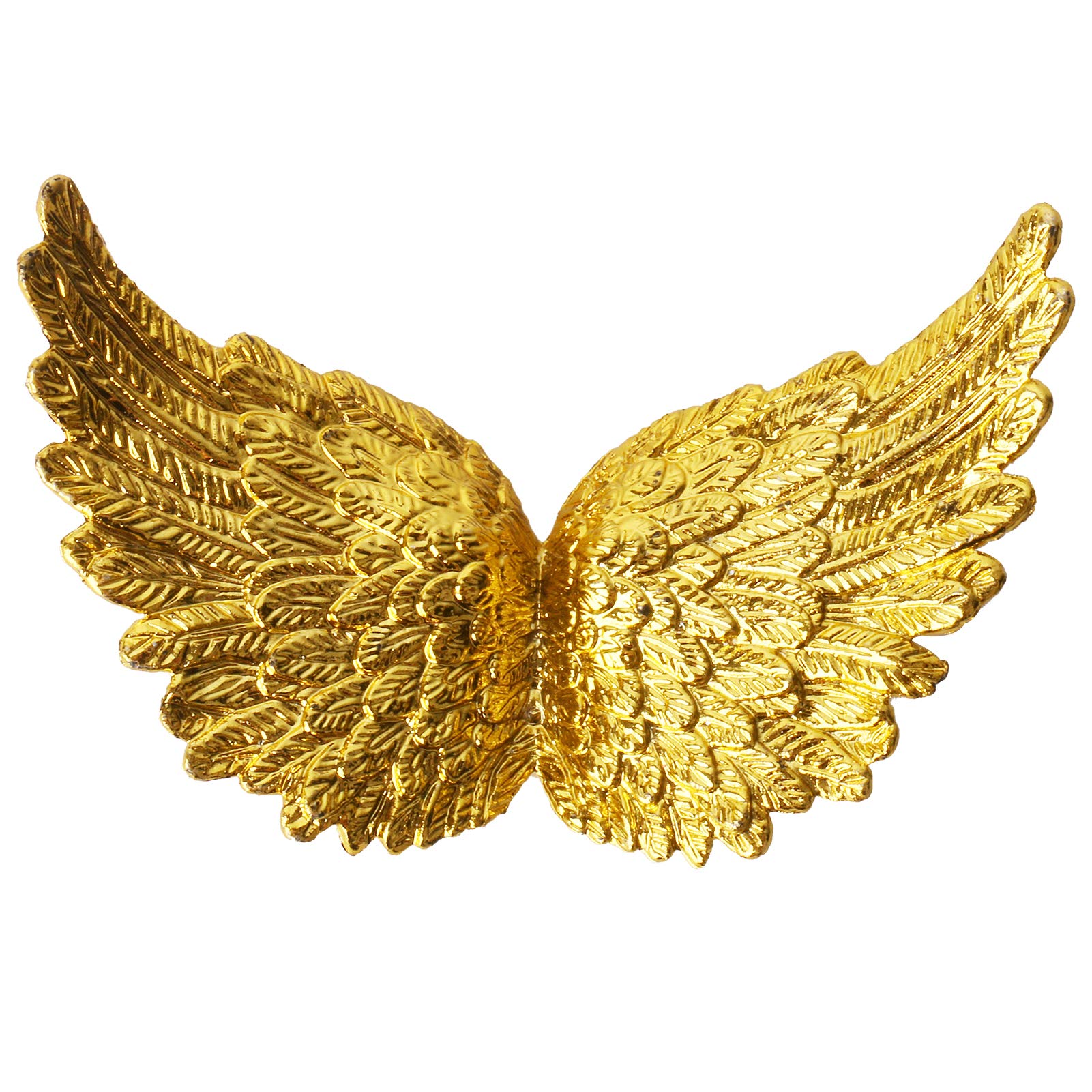 Gold Plastic Angle Wings For Diy Crafts 12 Pcs X Desertcart