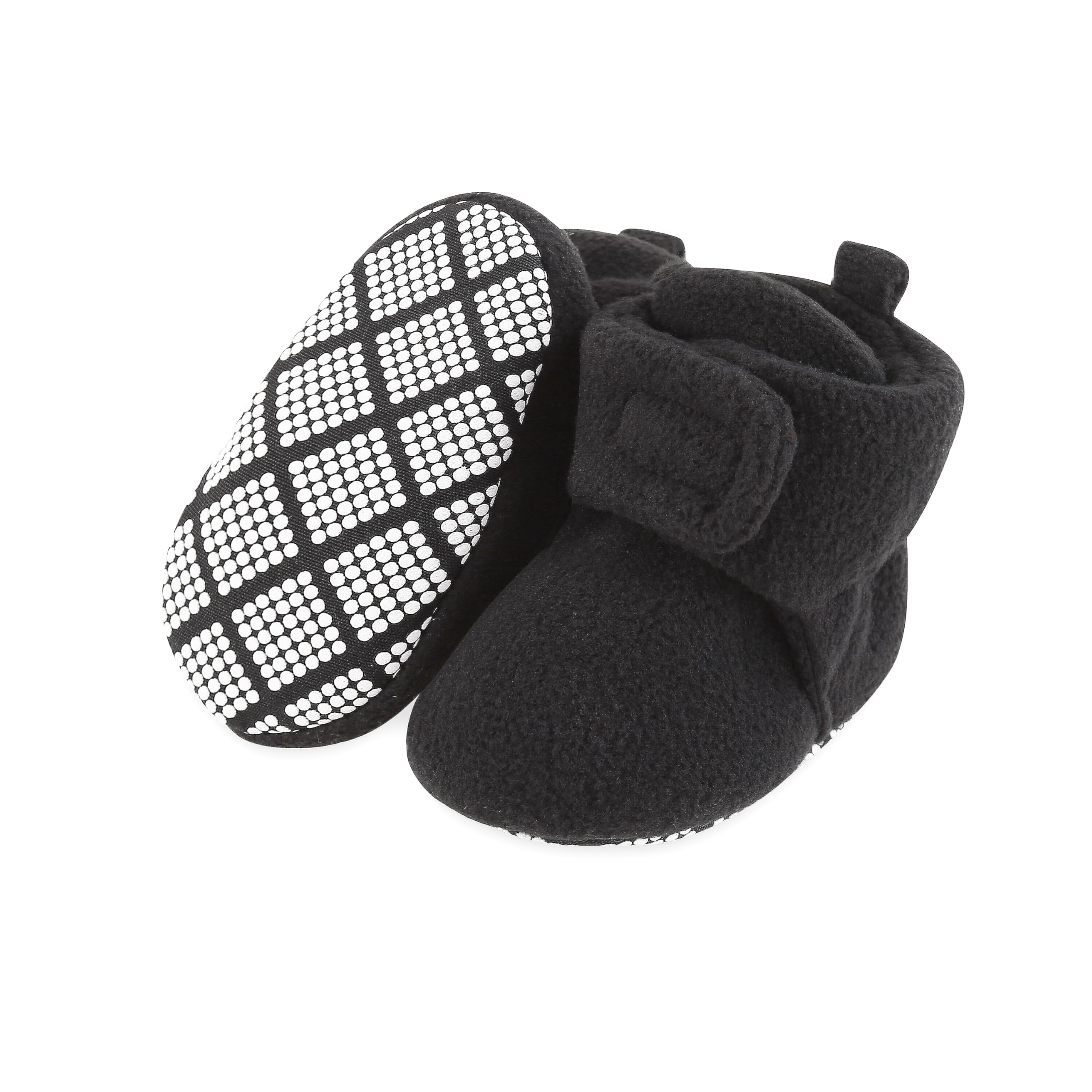 Baby Booties Fleece Unisex Cozy Soft Warm Non-Slip Shoes First Walkers