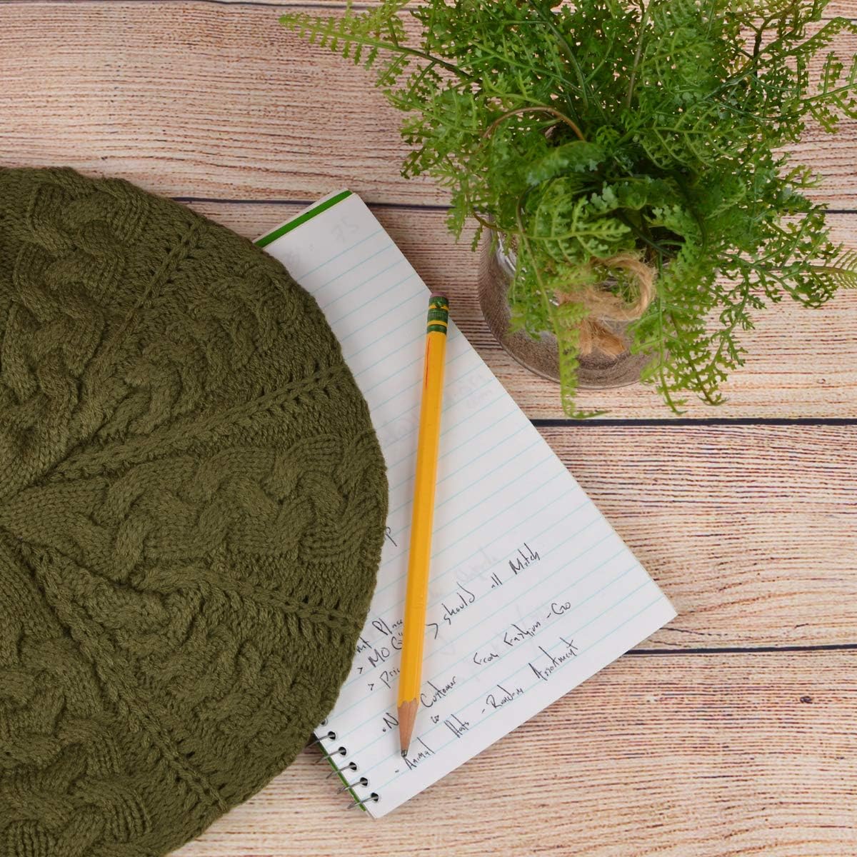 Nollia Soft Knit Solid Color Beanie, Chic, and Lightweight Crochet Knitted Style Beanie Hat for Women, One Size Slouchy Hat - Image 7