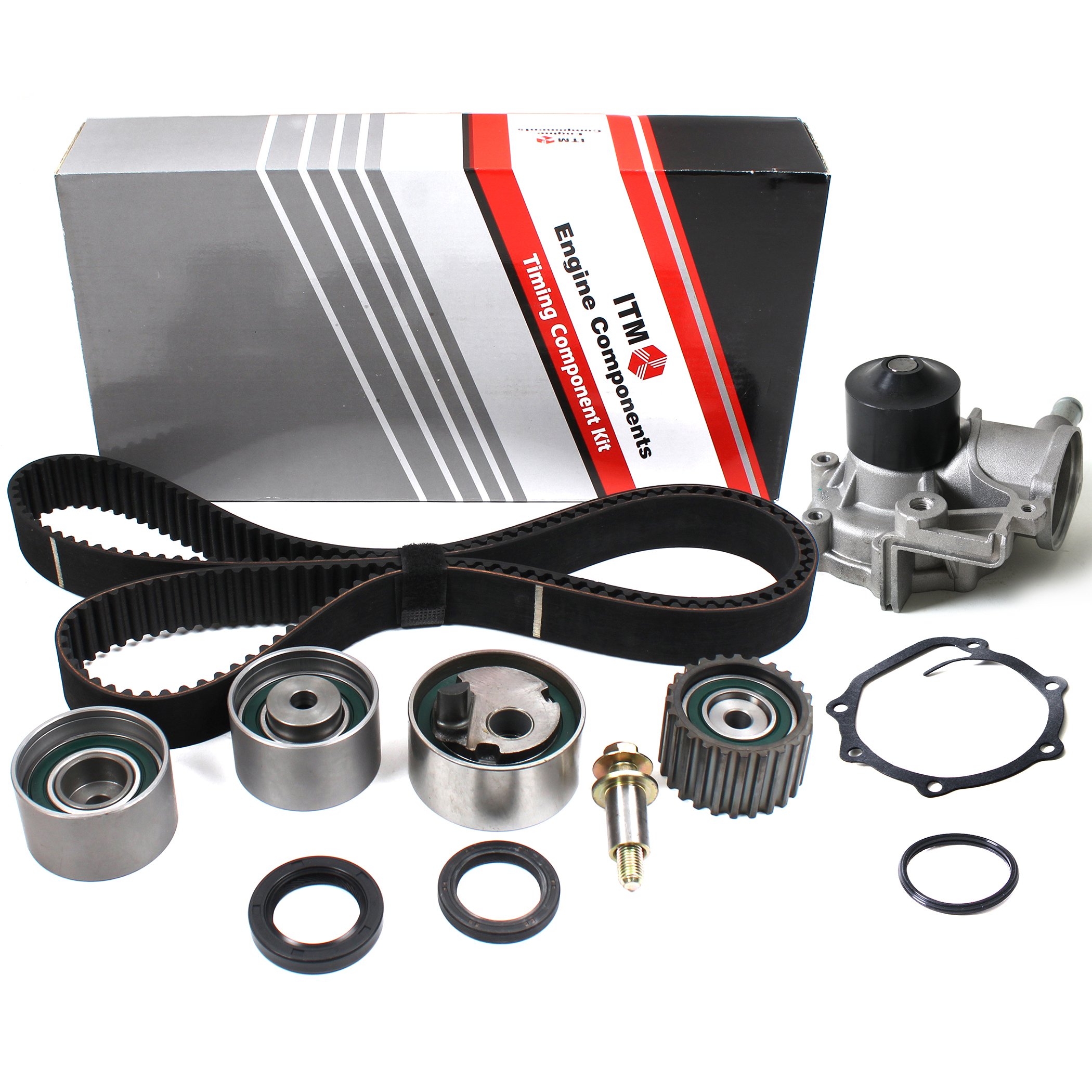 Timing Belt Kit and Water Pump For Subaru 1.8L 2.2L SOHC Impreza Legacy EJ18E EJ22E 1990-1996