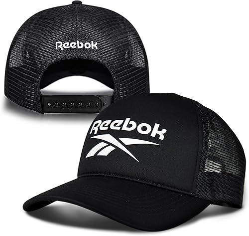 Miniatura 6 de Reebok Trucker Mesh-Back Cap with Adjustable Snapback for Men and Women (One Size Fits Most)