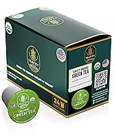 Vista 15 de Cápsulas de té verde orgánico para Keurig - Té verde sin azúcar para máquinas de K Cup de Teavity (36 cápsulas de té)