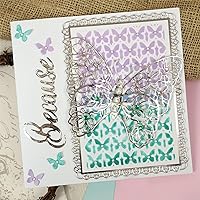 Vista 5 de Troqueles de borde estampado para hacer tarjetas, troqueles de corte de metal para álbumes de recortes, suministros de fabricación de tarjetas