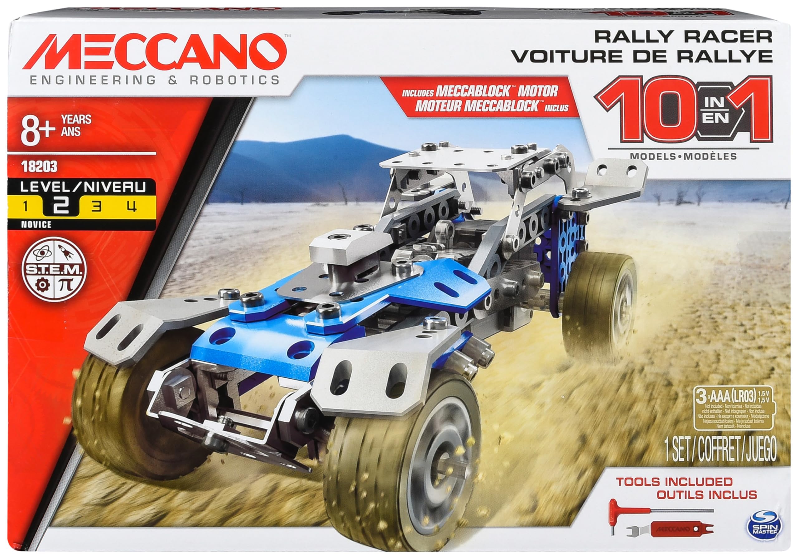 MECCANO, Multimodello da 10 - Veicolo da Rally