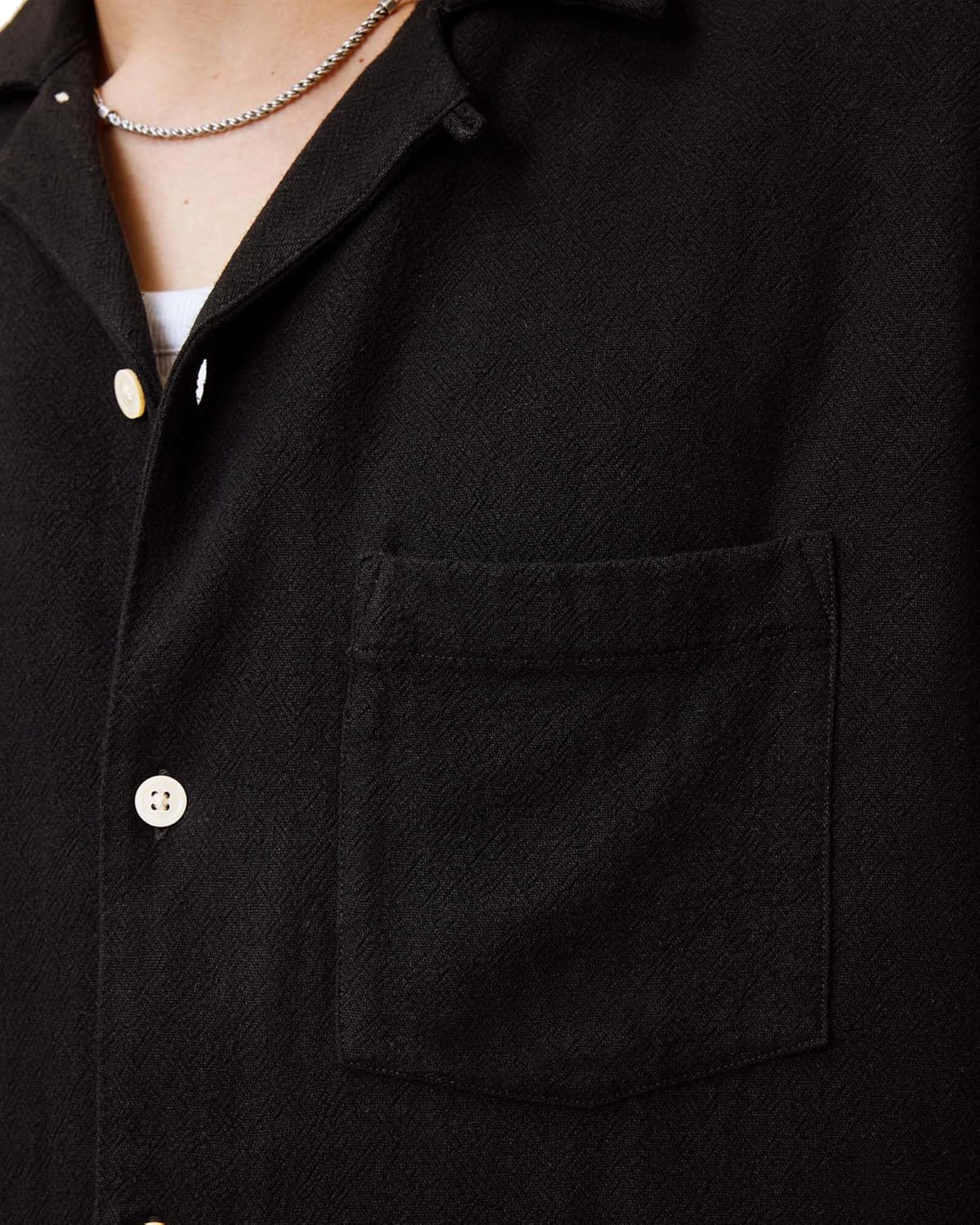 AllSaints Men's Cudi Ss Shirt - Image 2