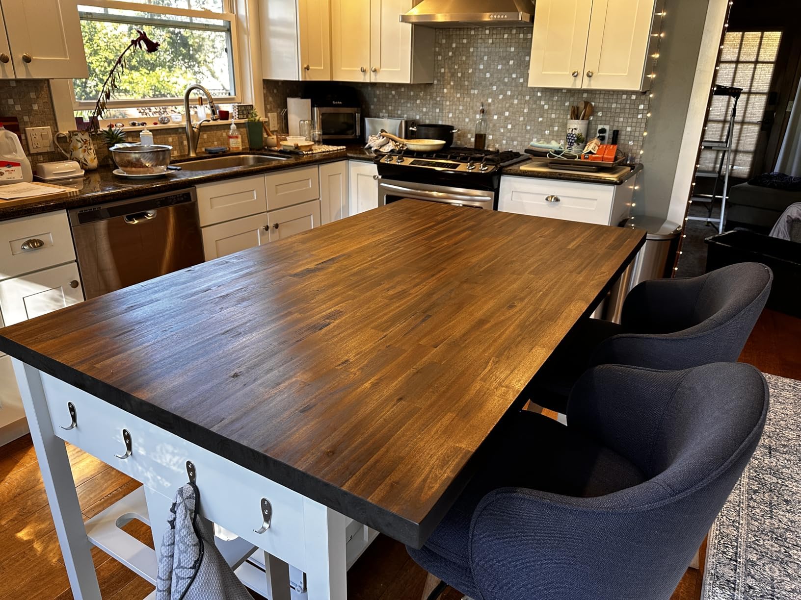 Amazon.com: Howizz Walnut Butcher Block Countertop 60 x 36 x 1.5
