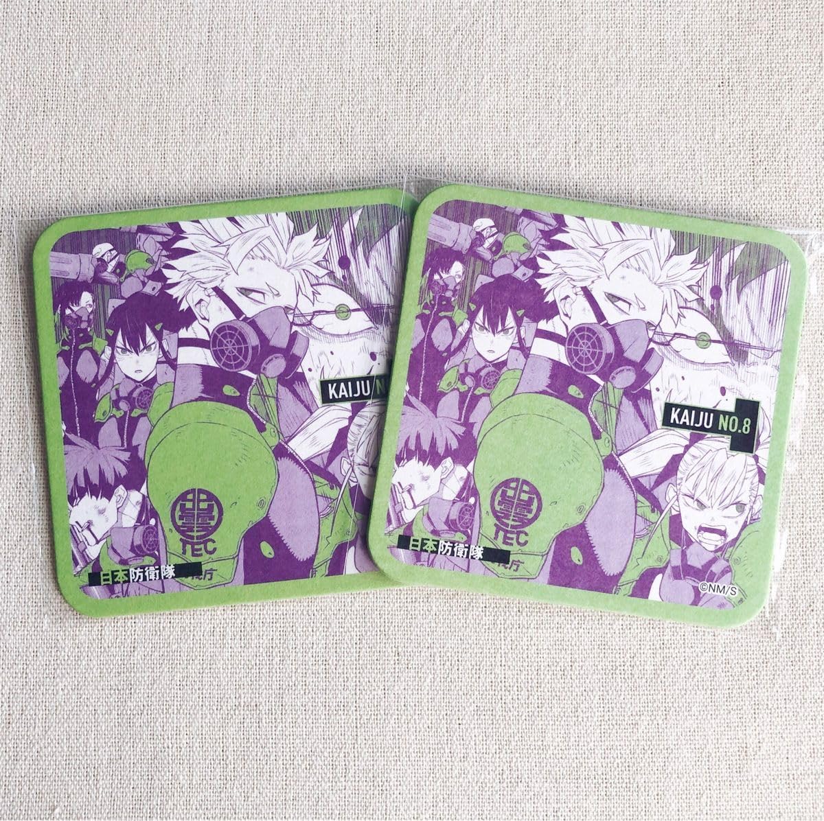 鳴海弦 怪獣8号展 アートコースター 怪獣 8号展 アートコースター 鳴海