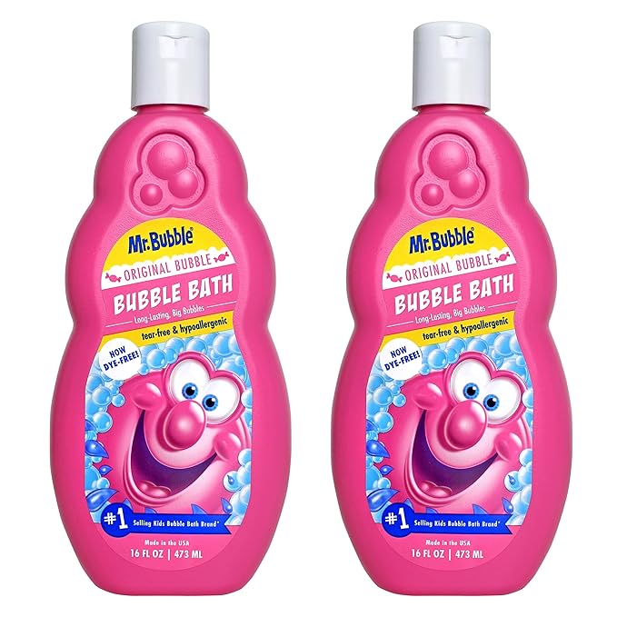 Mr. Bubble Original Bubble Bath, 16 fl oz (Pack of 2)