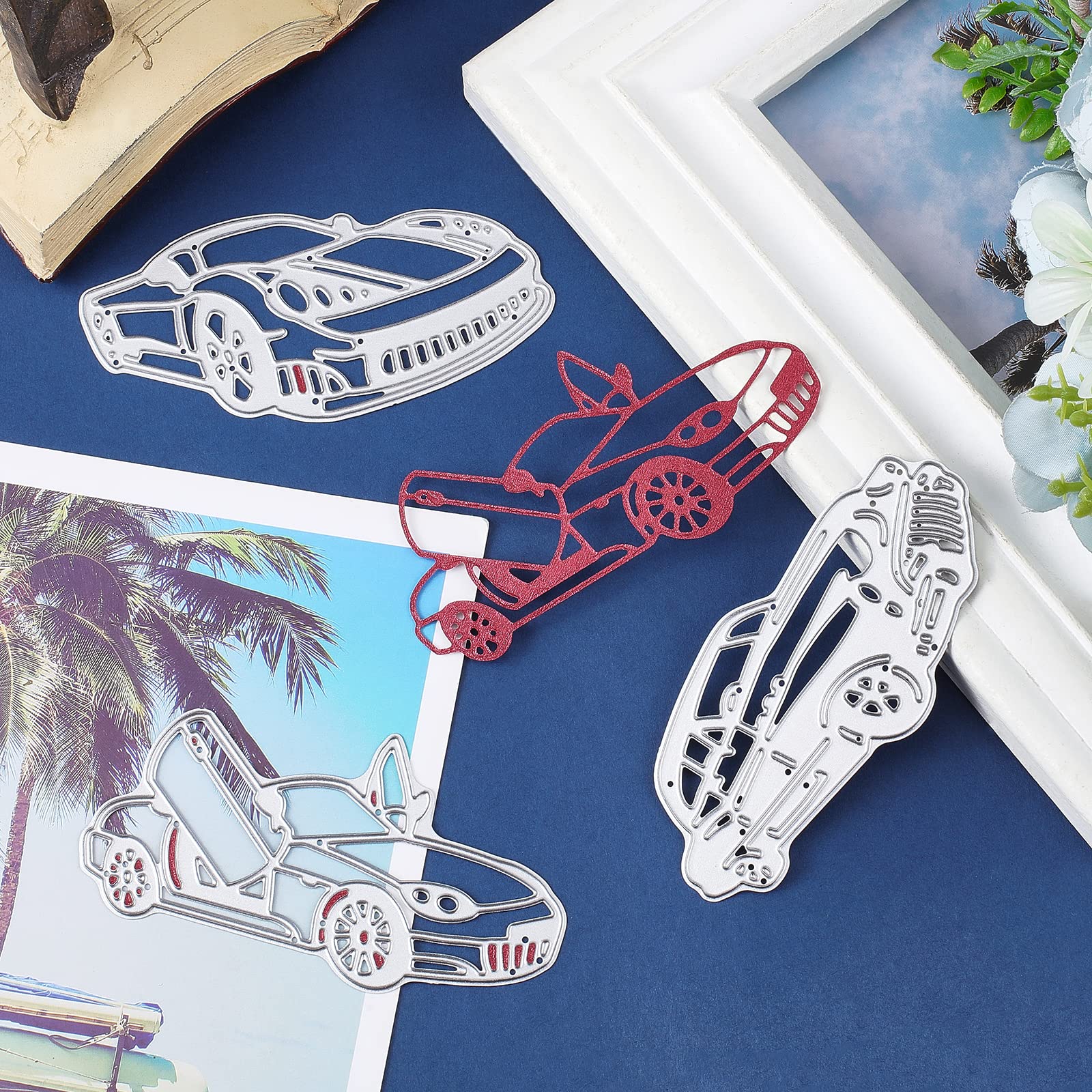 Matrices De Découpe En Métal En Forme De Camion Pour La Fabrication De Cartes, Gaufrage Pour Scrapbooking, Album De Bricolage, Cartes En Papier, Décoration Artisanale