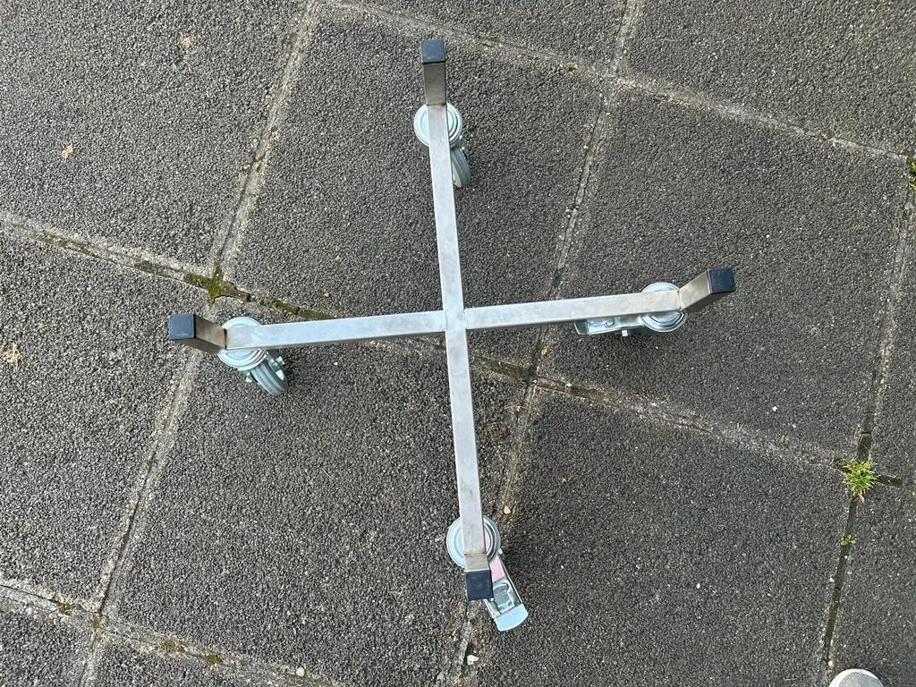 Schlögel GmbH Metall Fassroller Tonnenroller X-SVR-D-400 Belastung 375mm