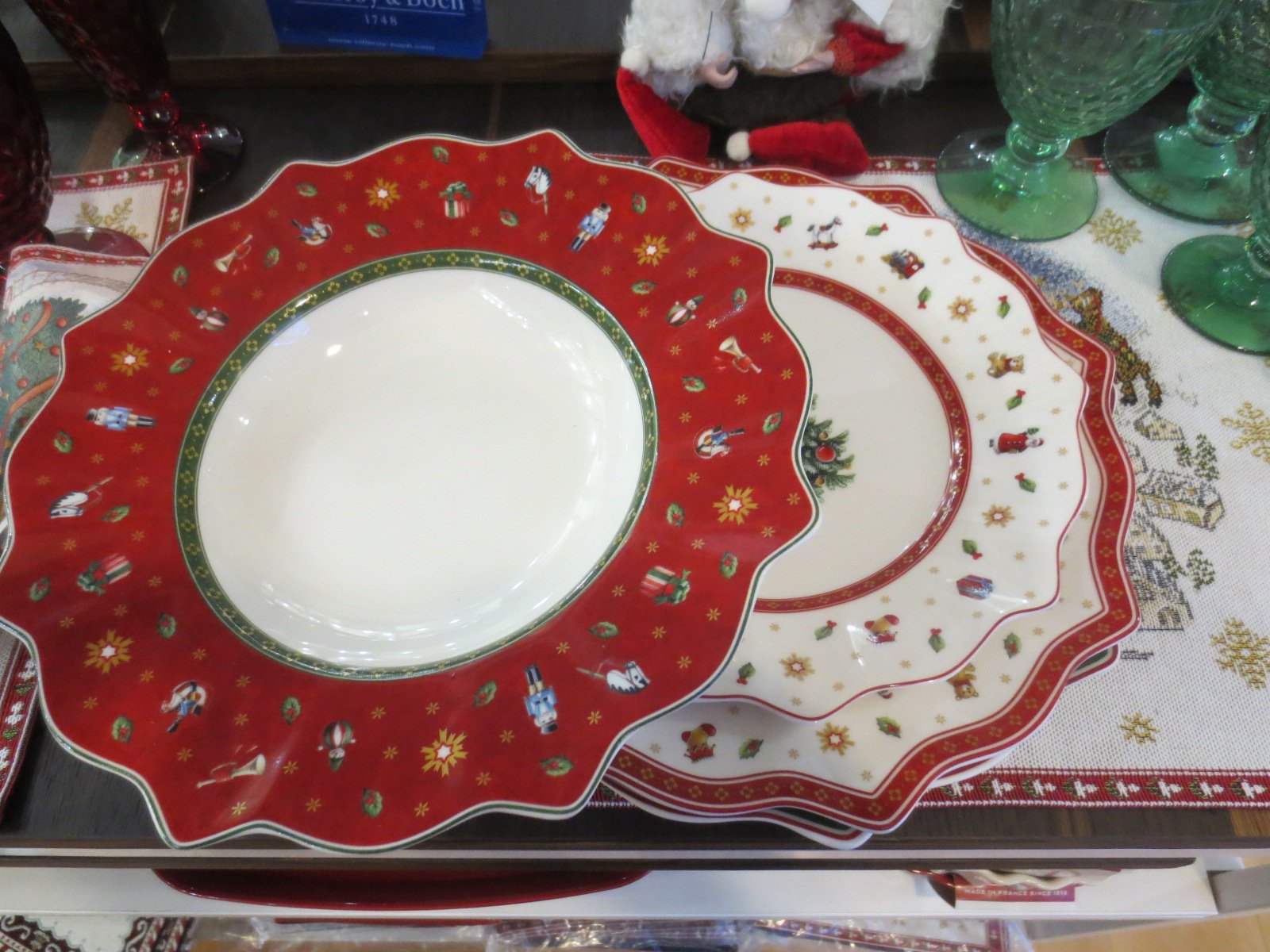 villeroy boch 🎅🎄 Toy' Delight Pots À Confiture 🫙🫖☕️ Neuf