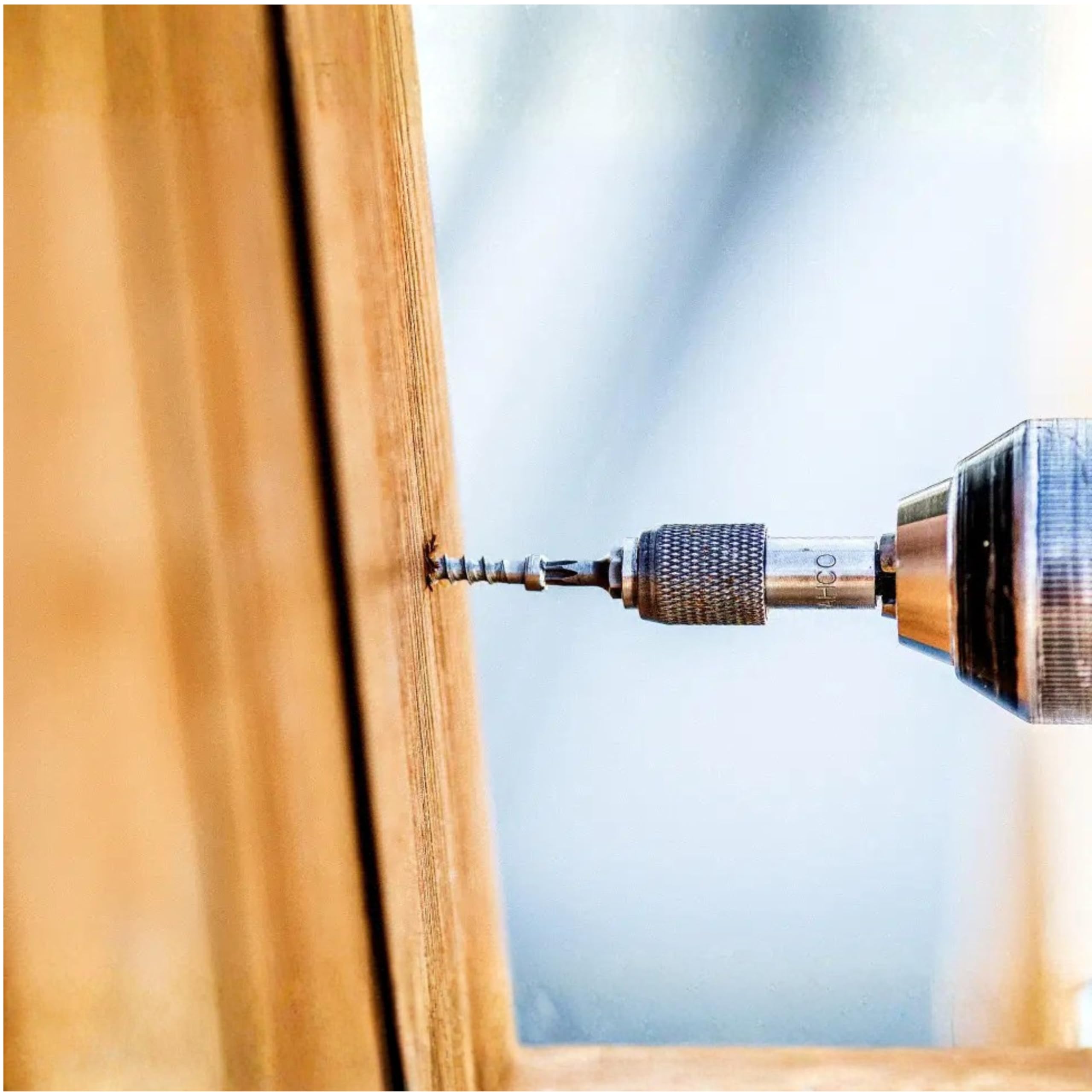 ESSVE Tornillos de fachada 5,0 x 72 mm A4 de acero inoxidable TX15 con punta de perforación, cabeza cilíndrica, RAL7016 – 250 unidades, acero inoxidable C5, para revestimiento de madera exterior