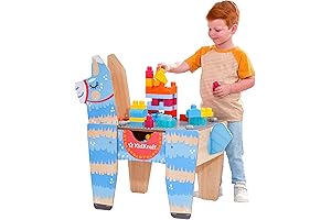 KidKraft Building Bricks Play N Store Table
