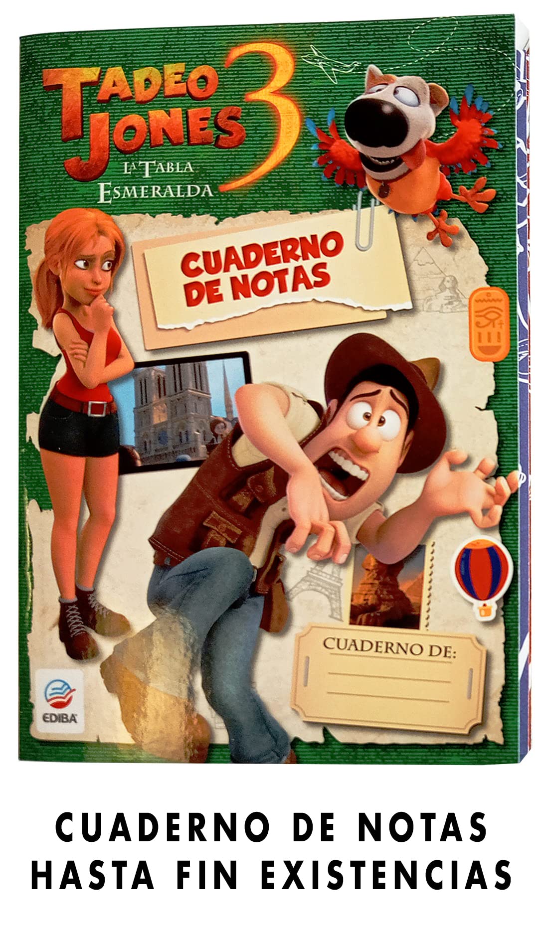 Tadeo Jones 3: La Tabla esmeralda (DVD)