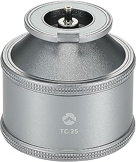 キャンピングムーン(CAMPING MOON) キャンプ ポケットタンク cb型 ガスランタン トーチバーナー 専用 アタッチメント シルバー TC-25