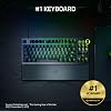 Teclado gamer Razer Huntsman V3 Pro TKL 8KHz para esports, negro | Switches ópticos analógicos Gen 2, polling de 8KHz, Razer Snap Tap, Rapid Trigger, actuación ajustable, controles multimedia 3
