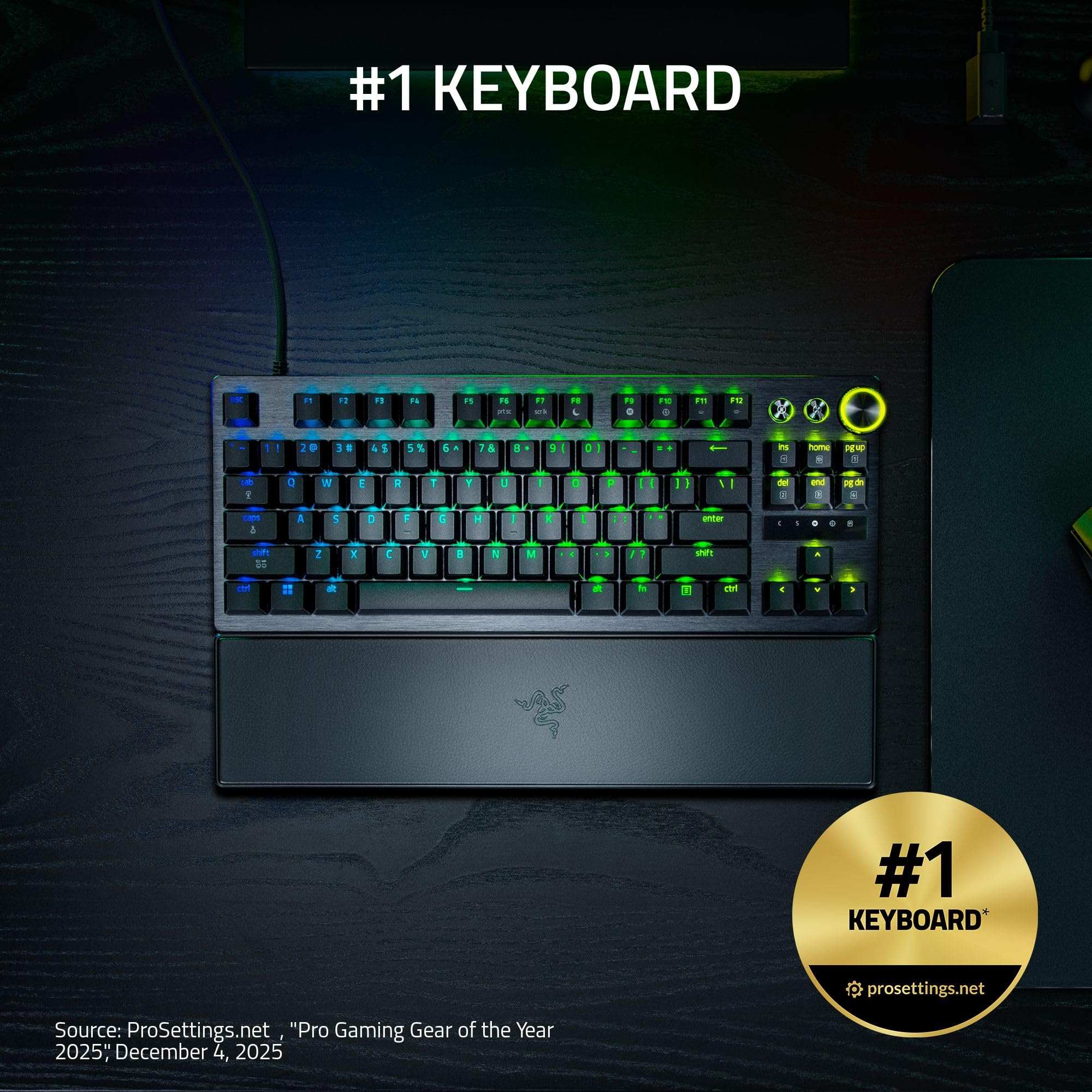 Razer Huntsman V3 Pro Tenkeyless 8KHz - TKL PC mechanisch
