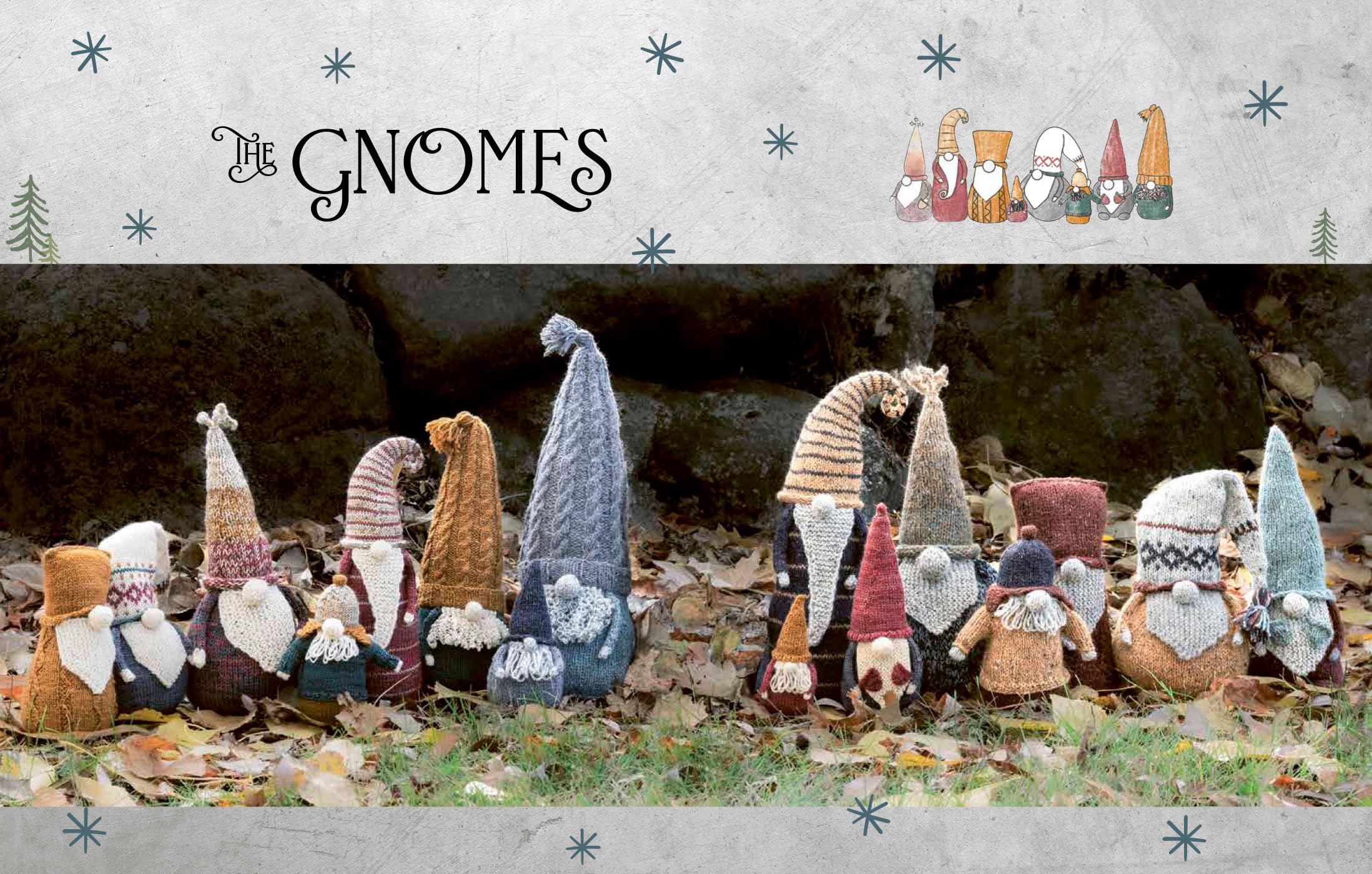 The Gnomes of Grimblewood: Enchanting Friends to Knit, Full of Magic and Mischief