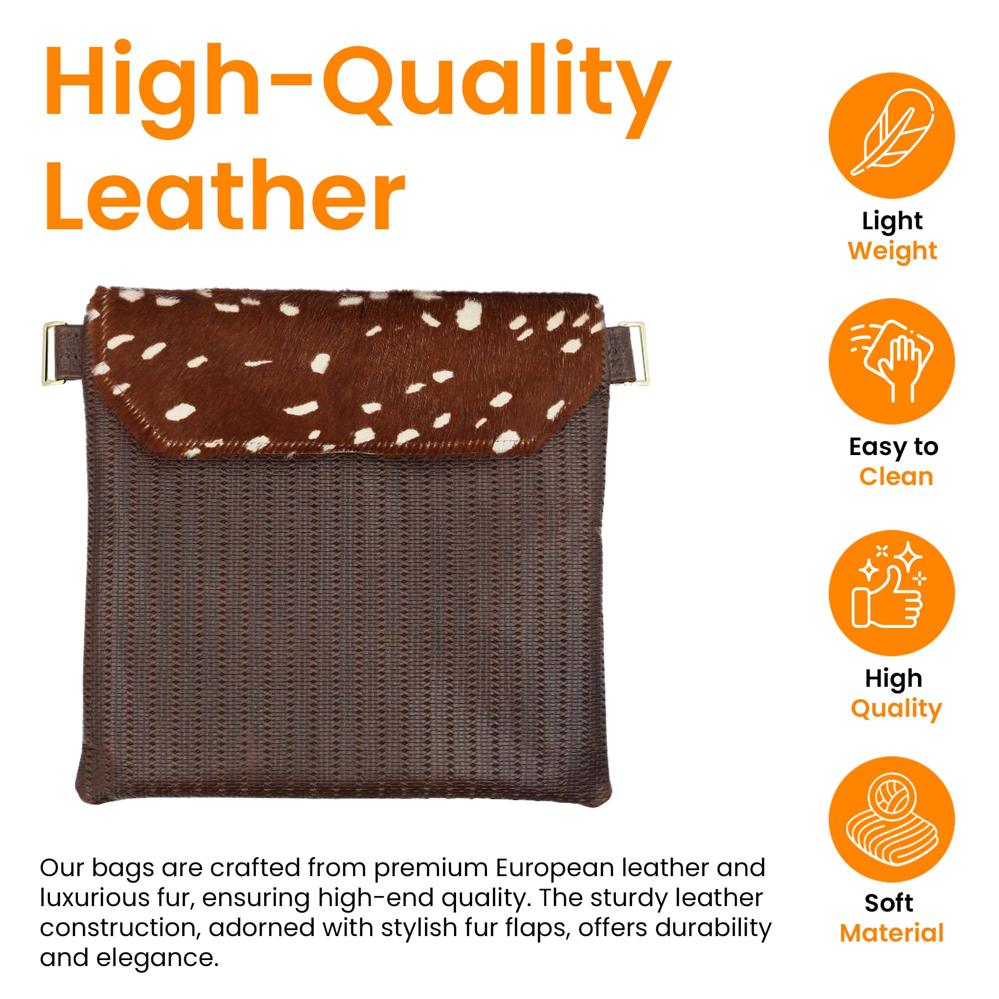 Majestic Giftware Custom Leather Bag - CTB1000F-E2 | 14