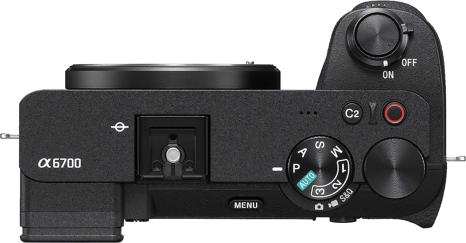 Sony Alpha 6700 Spiegellose APS-C Digitalkamera (KI-basierter Autofokus, 5-Achsen-Bildstabilisierung, 4k 120p Video, Touch-Display für Vlogging & Selfies)