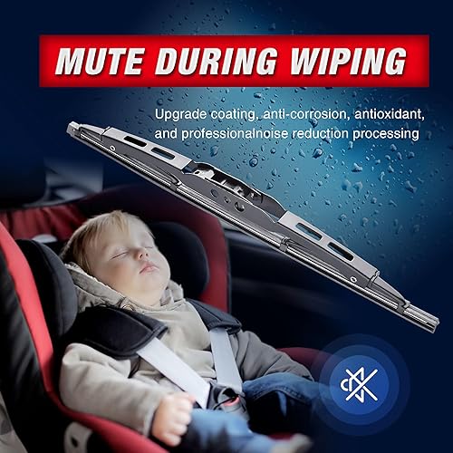 Miniatura 35 de 28"+16" Windshield Wiper Blades Replacement for Toyota Prius 2022 2021 2020 2019 2018 2017 2016 OEM Factory Quality Top Lock Wiper Blades-(Set of 2)