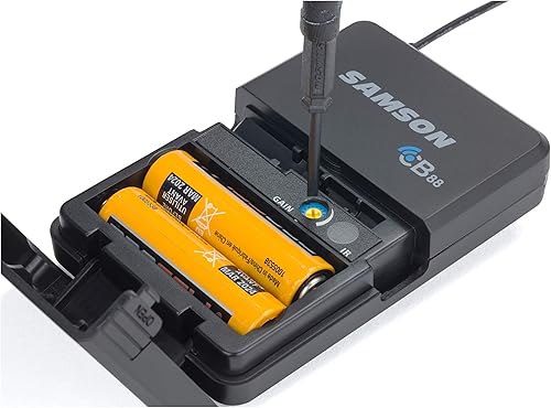 Miniatura 5 de Samson Technologies Concert 88x - Sistema inalámbrico para guitarra (banda D) (SWC88XBGT-D), color negro