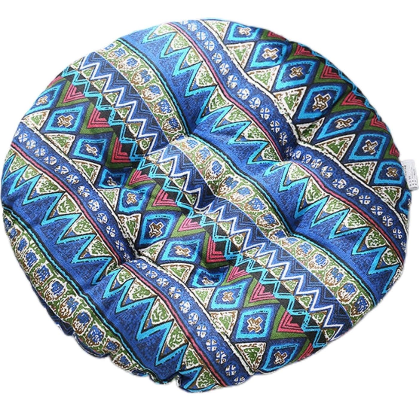 ZZDZW Round Chair Cushion Dia 35 40 45 50 Cm Circular Chair Pad Outdoor Indoor Seat Cushion For Seat Is Very Soft Butt Pad For Kitchen Stool Cushions For Chairs Decoration(Color 25,50x50 cm)