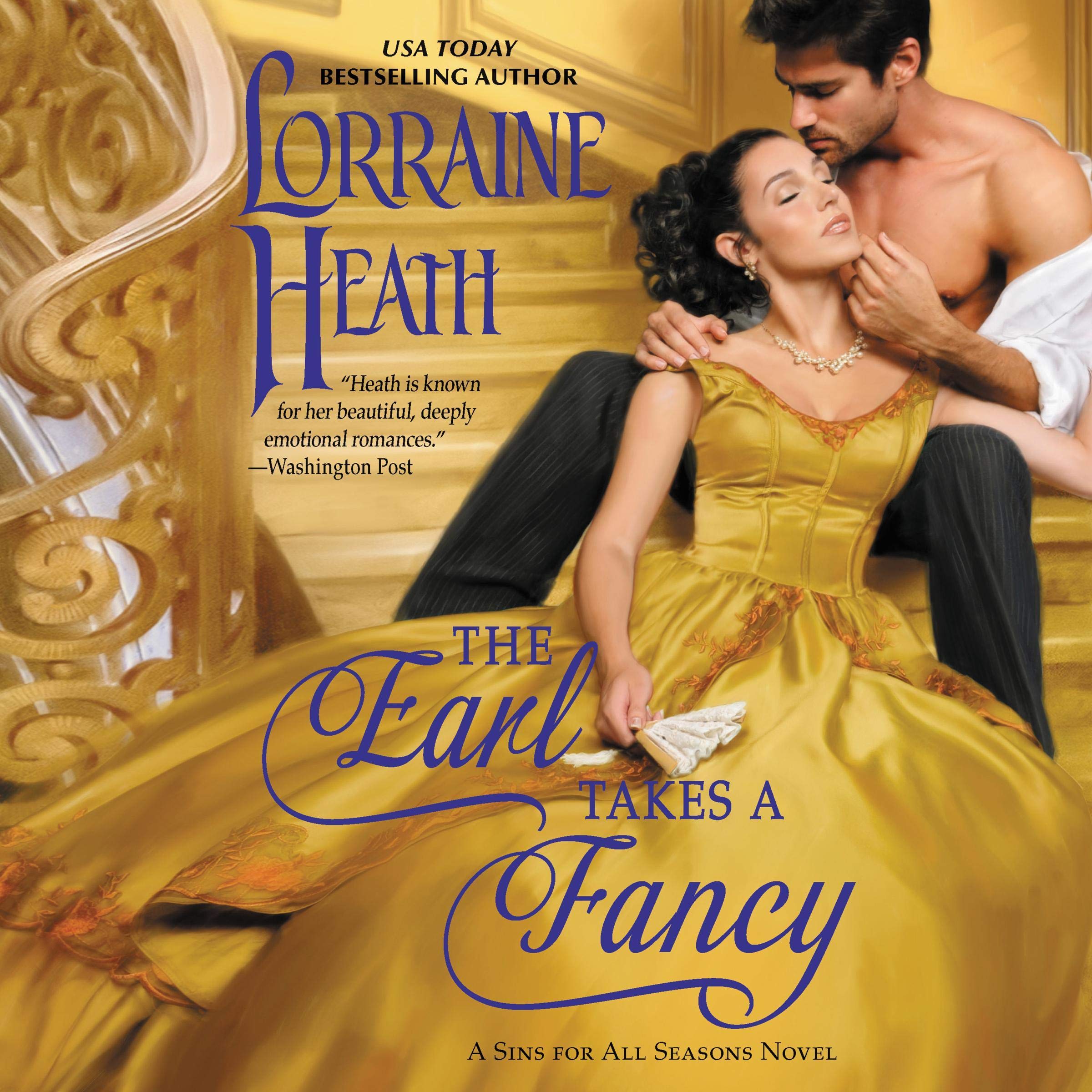 Cover art for The Earl Takes a Fancy