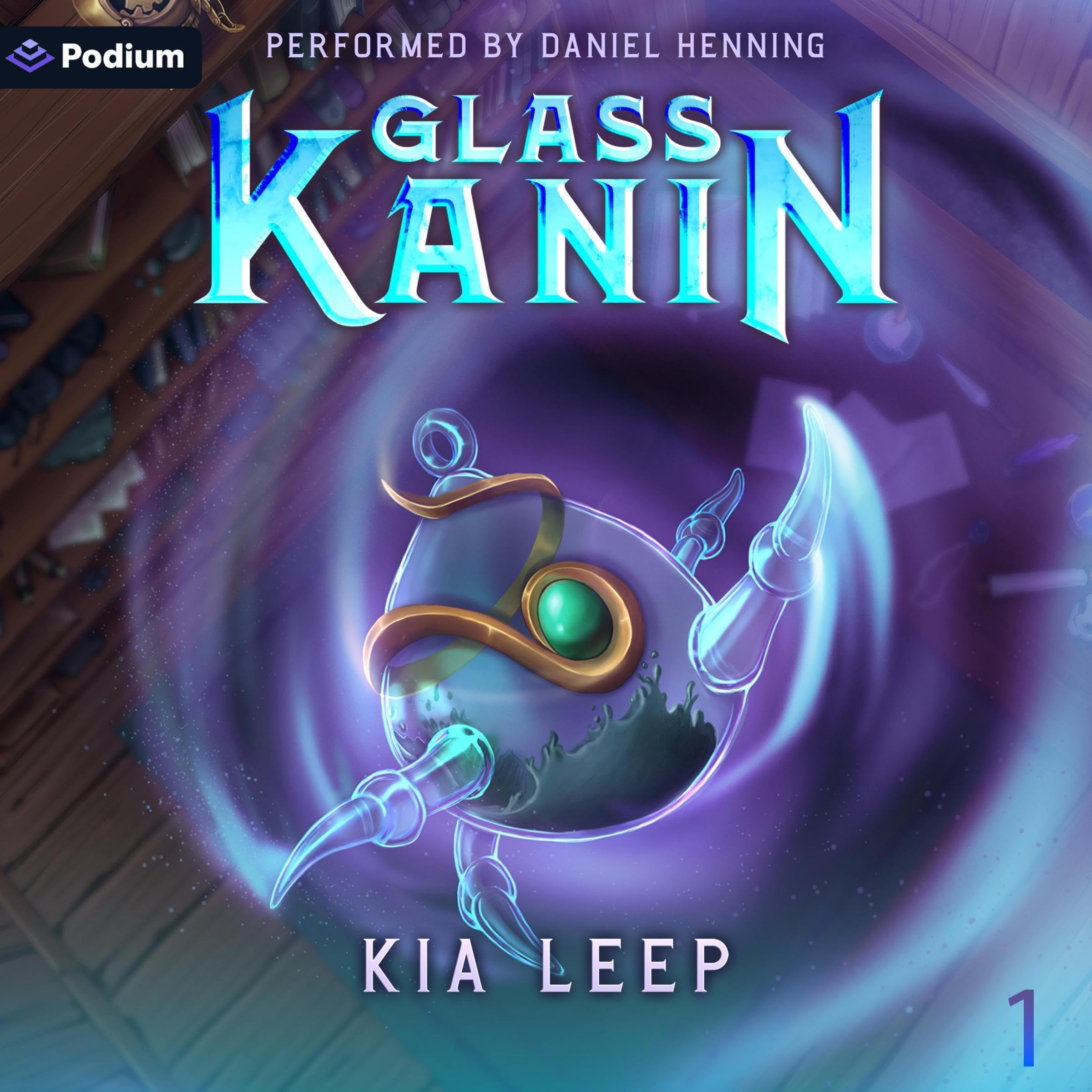 Cover art for Glass Kanin: An Isekai LitRPG Adventure