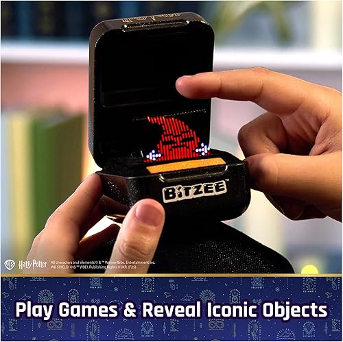 Miniatura 6 de Wizarding World Harry Potter, Bitzee - Juguete interactivo con 20 personajes en el interior, reacciona a deslizamientos, inclinaciones y grifos,