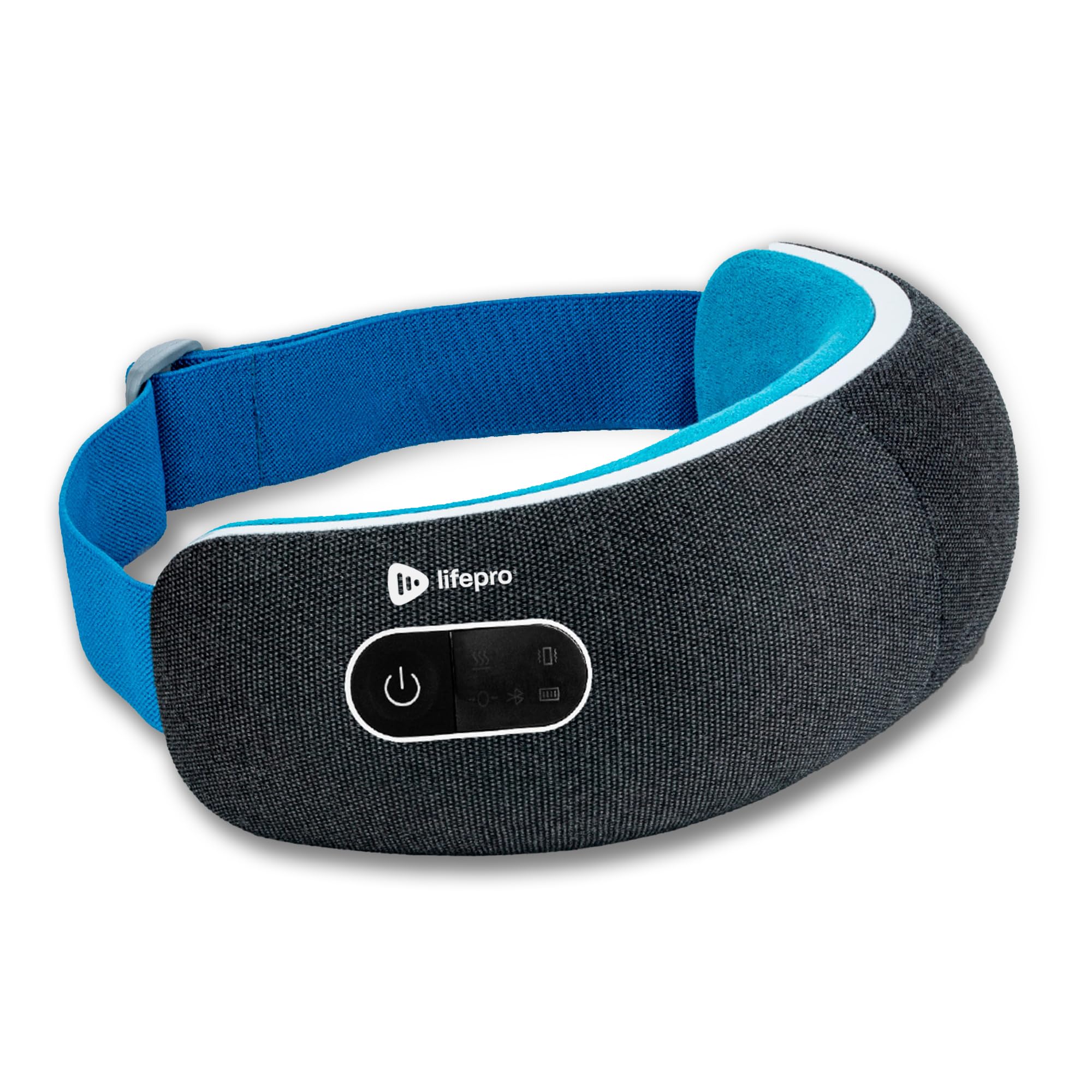Lifepro Oculax Massaggiatore per Occhi con Calore e Vibrazione, Maschera Elettrica Pieghevole con Bluetooth per Emicranie, Occhi Secchi e Affaticamento, Migliora il Sonno – Regalo per Uomo e Donna