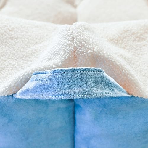 Miniatura 157 de Big Joe Milano Outdoor - Puf para exteriores, color blanco marino Cuero Montana Negro,Smartmax negro,Caribou,Carmel Montana Cuero,Blazer de