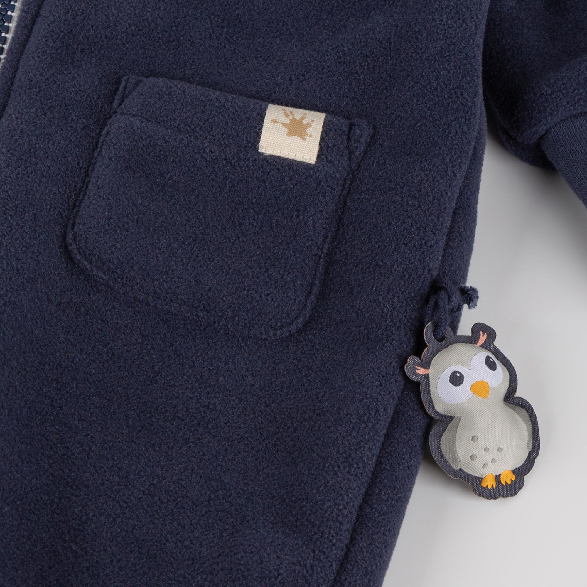 Sigikid Baby - Mädchen Polarfleeceoverall Baby Mädchen Magic Owl Fleeceoverall