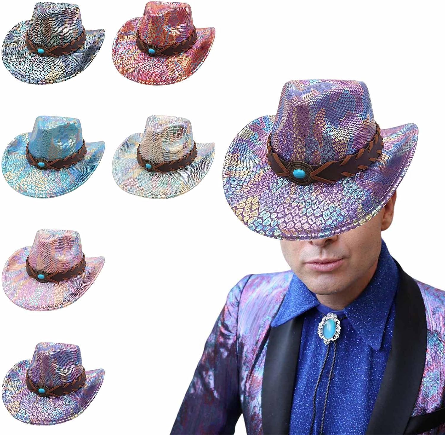 Colorful Denims Hat Breathable Jean Hat Unisex Denims Hat Stylish Party Hat for Trendy Outdoor Event