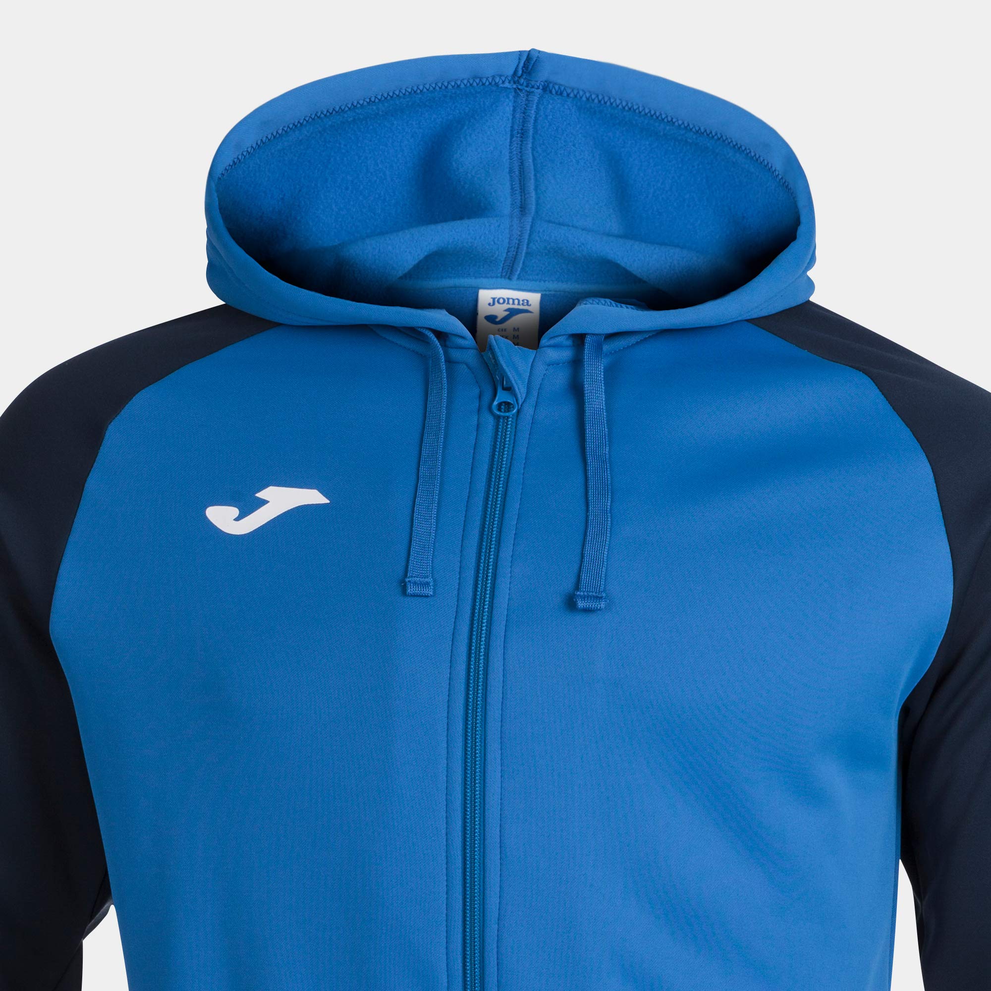 Joma - Sudadera de Hombre con Capucha y Cremallera , 8XS - 3XL - Suave y Cálido con Rib en Puños y Bajo - Academy IV — view 6