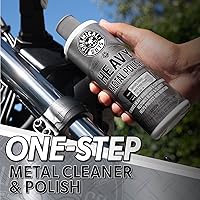 Vista 2 de Chemical Guys Restaurador y Protector de Pulimento de Metal Pesado - Limpia, Restaura y Protege, Aluminio, Acero Inoxidable, Pulimento de Cromo