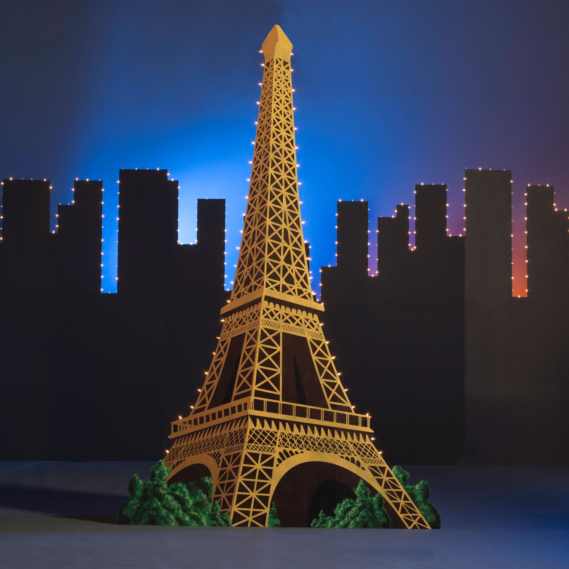 Buy 10 ft. 1 in. La Classique Paris France Lighted Eiffel Tower Standup