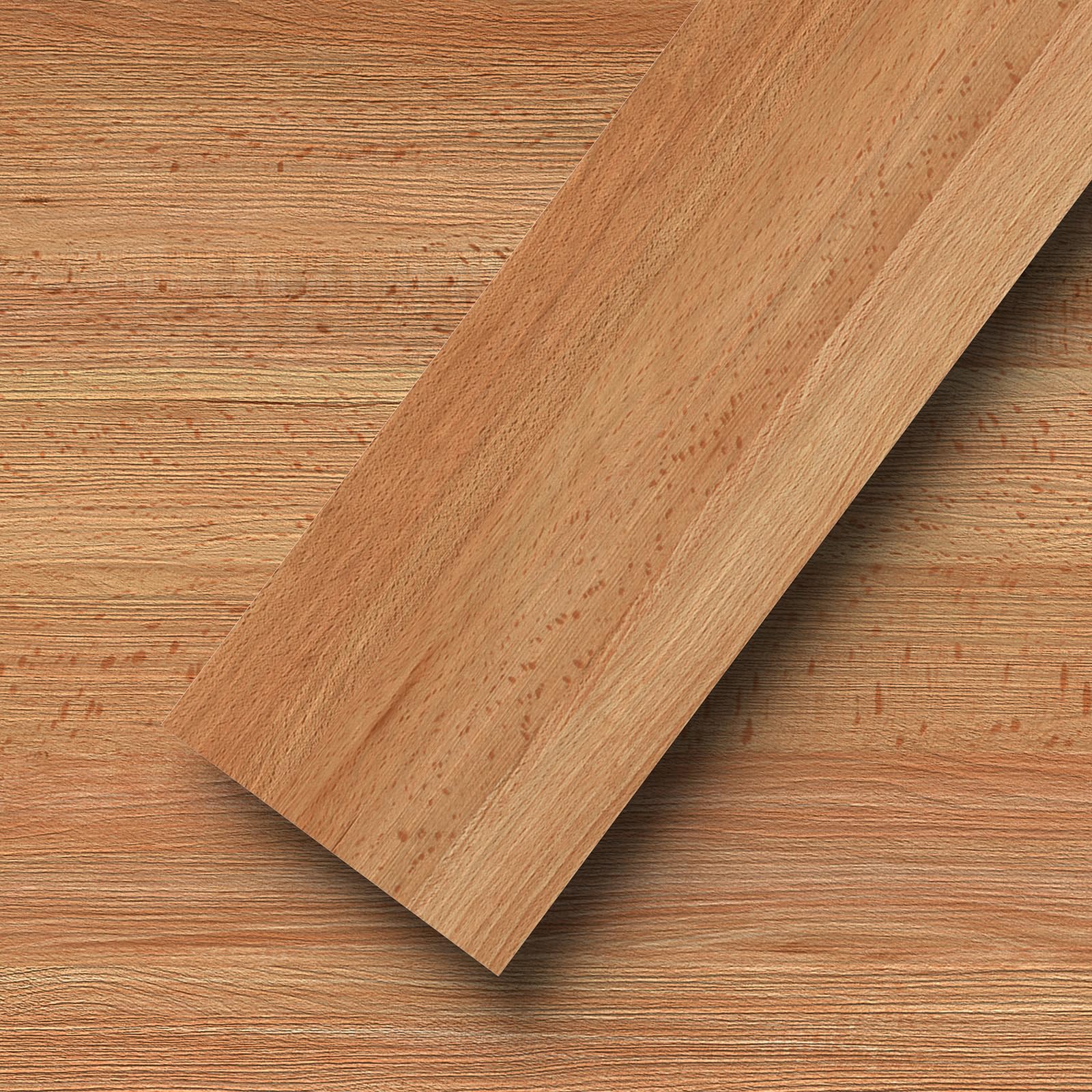 FlorExp Self-Adhesive Vinyl Flooring,Honey Maple,36pcs 5.02㎡