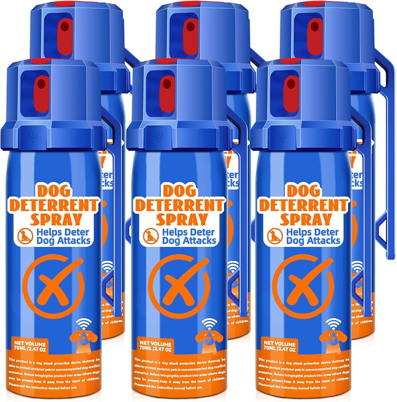 Repelente para Cães em Spray com Citronela Genolix 6 Unidades de 70 mL