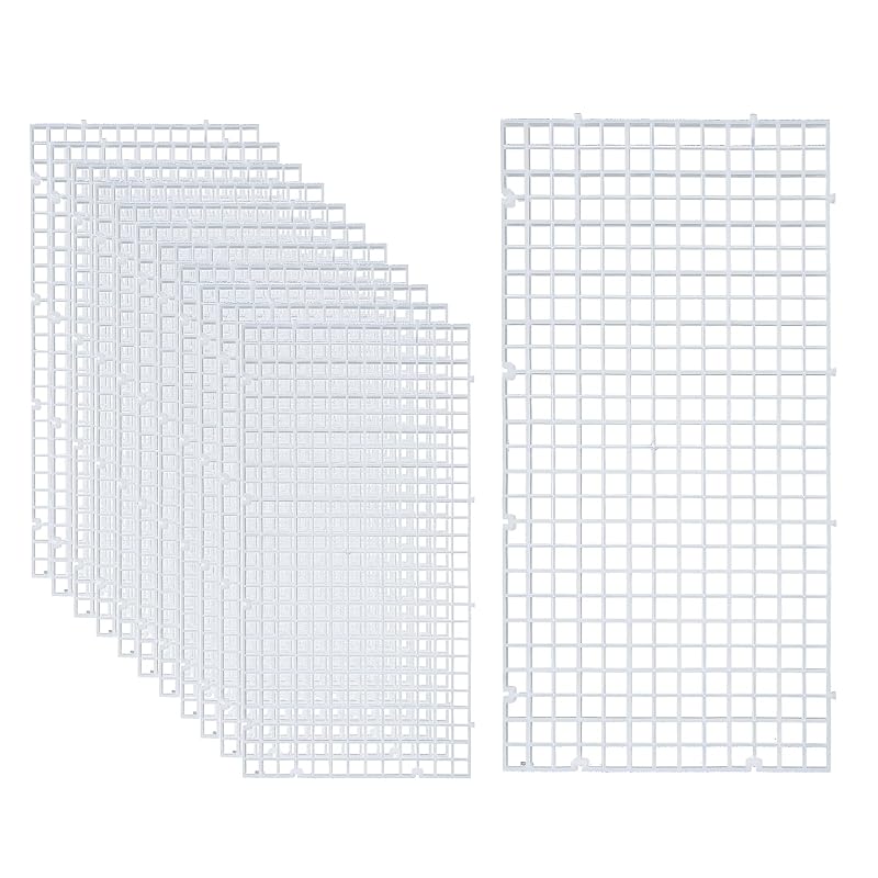 Divisor de Aquário em Plástico para Separação e Organização ALEGI, Pacote com 12