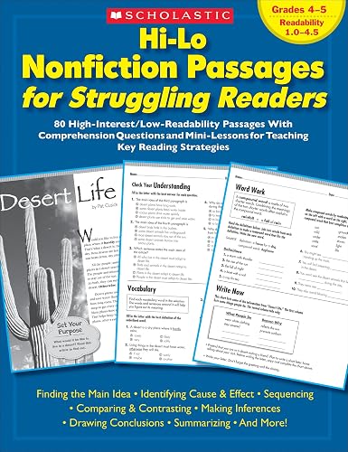Hi-Lo Nonfiction Passages