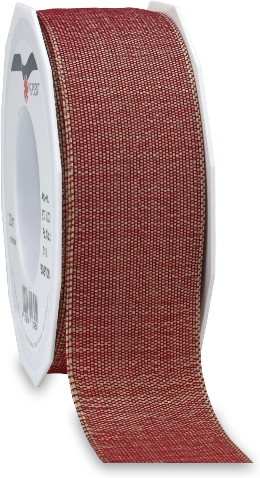Präsent Boston, Polyester, Mars Red, 12 x 12 x 4.5 cm