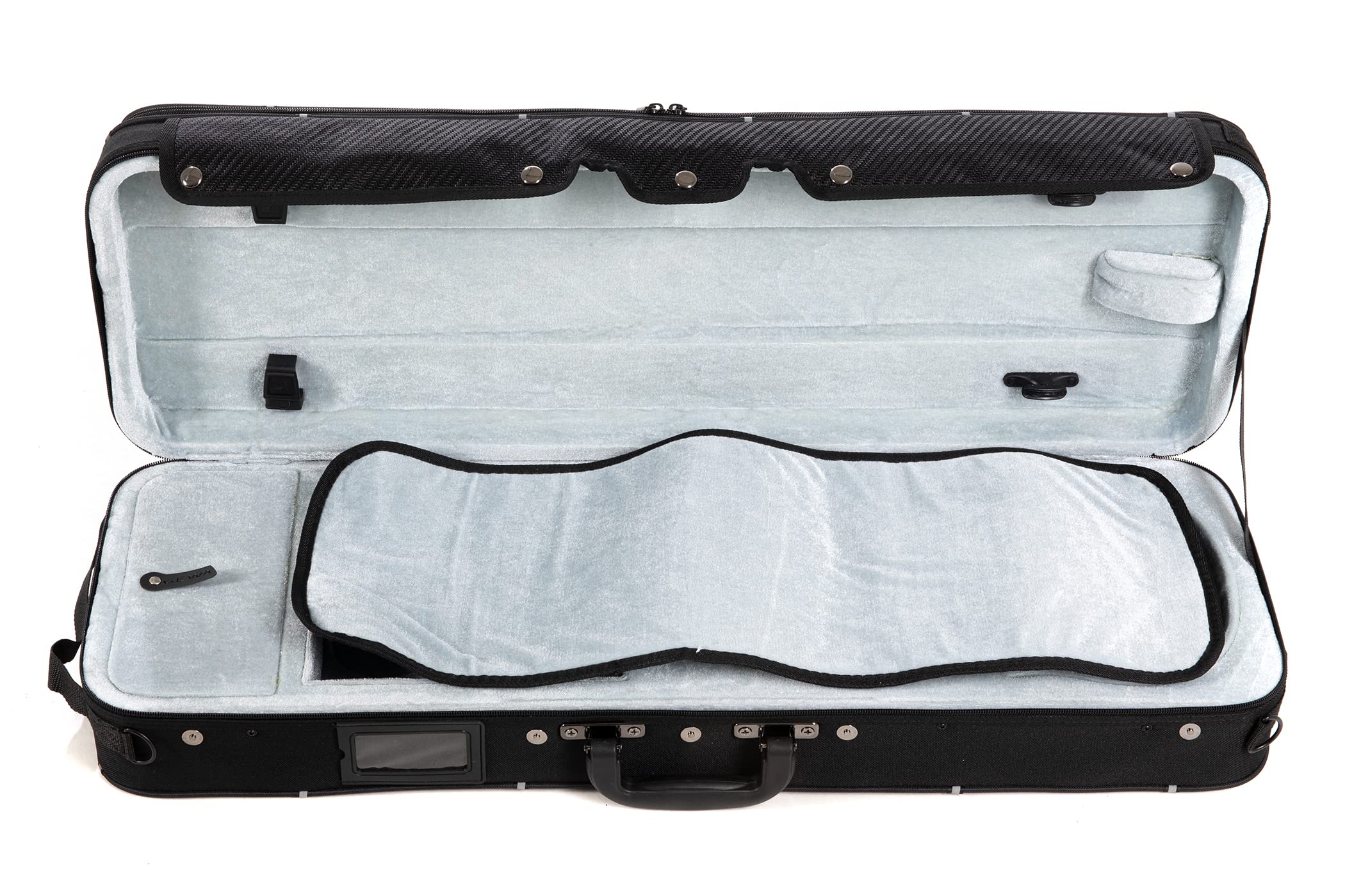 GEWA Custodia per violino Aspirante, nero, custodia musicale, idrorepellente, misura 1/16