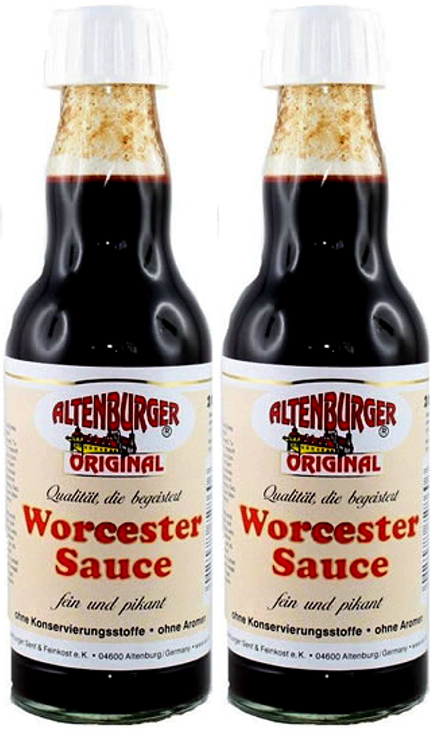 worcester sauce aufbewahren Altenburger Original Sauce, 2x200ml (400ml) in der Glasflasche, Worcestershire glutenfrei, laktosefrei, vegan, ohne Zusatz von Aromen Lebensmittel & Getränke zahnschiene nachtgebrauch Size:100 gr Werbung! Wenn ihr eine