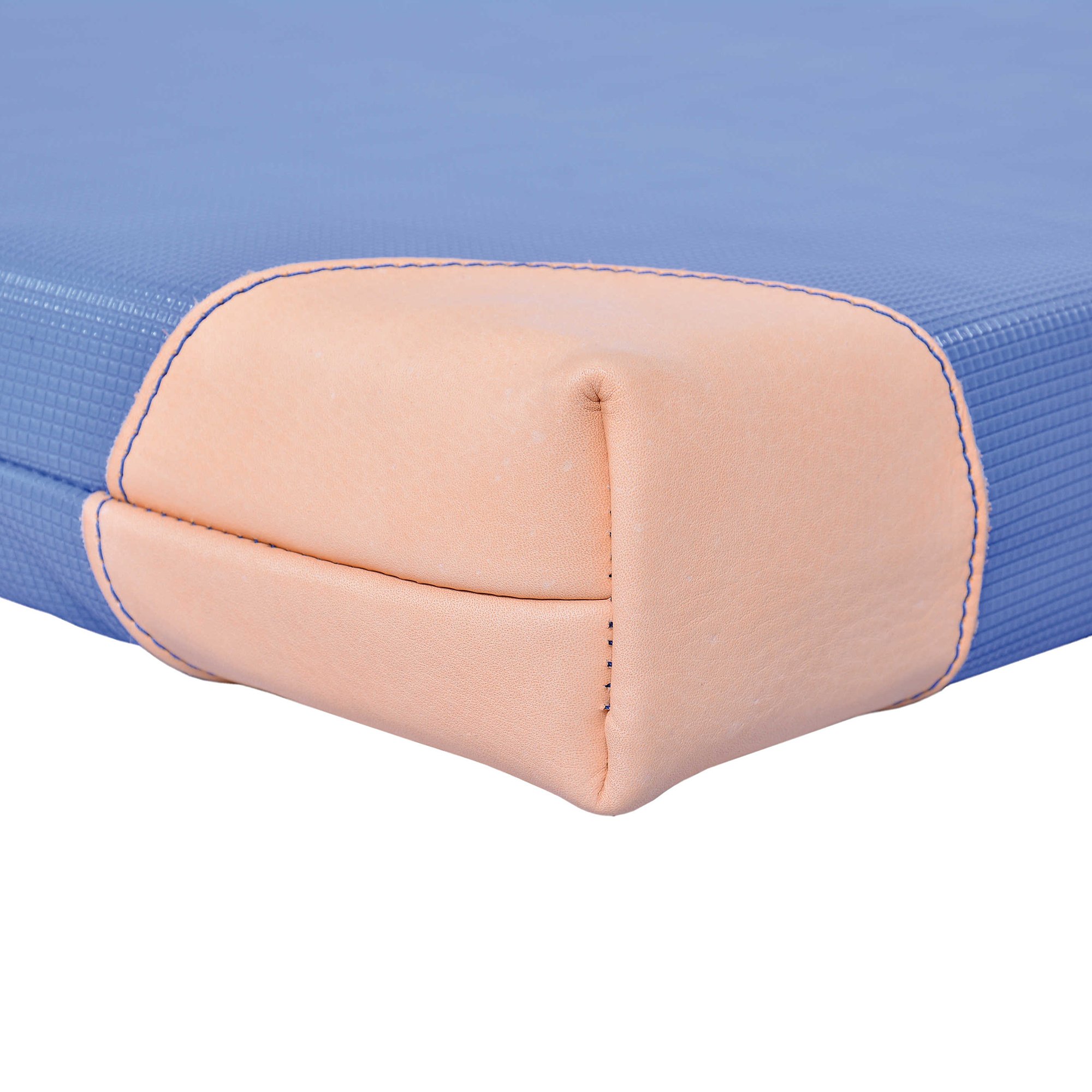 Grevinga KIMA RG22 Spiel- & Turnmatte – Sehr Weiche Gymnastikmatte mit Lederecken, 200 × 100 × 6 cm