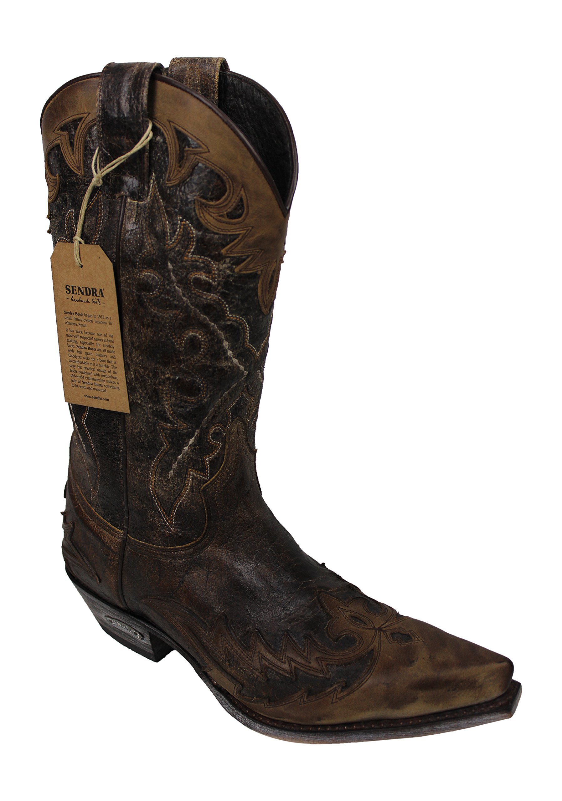 Sendra Cowboy Boots 9669 In Brown With Roy Dunns Boot Desertcart