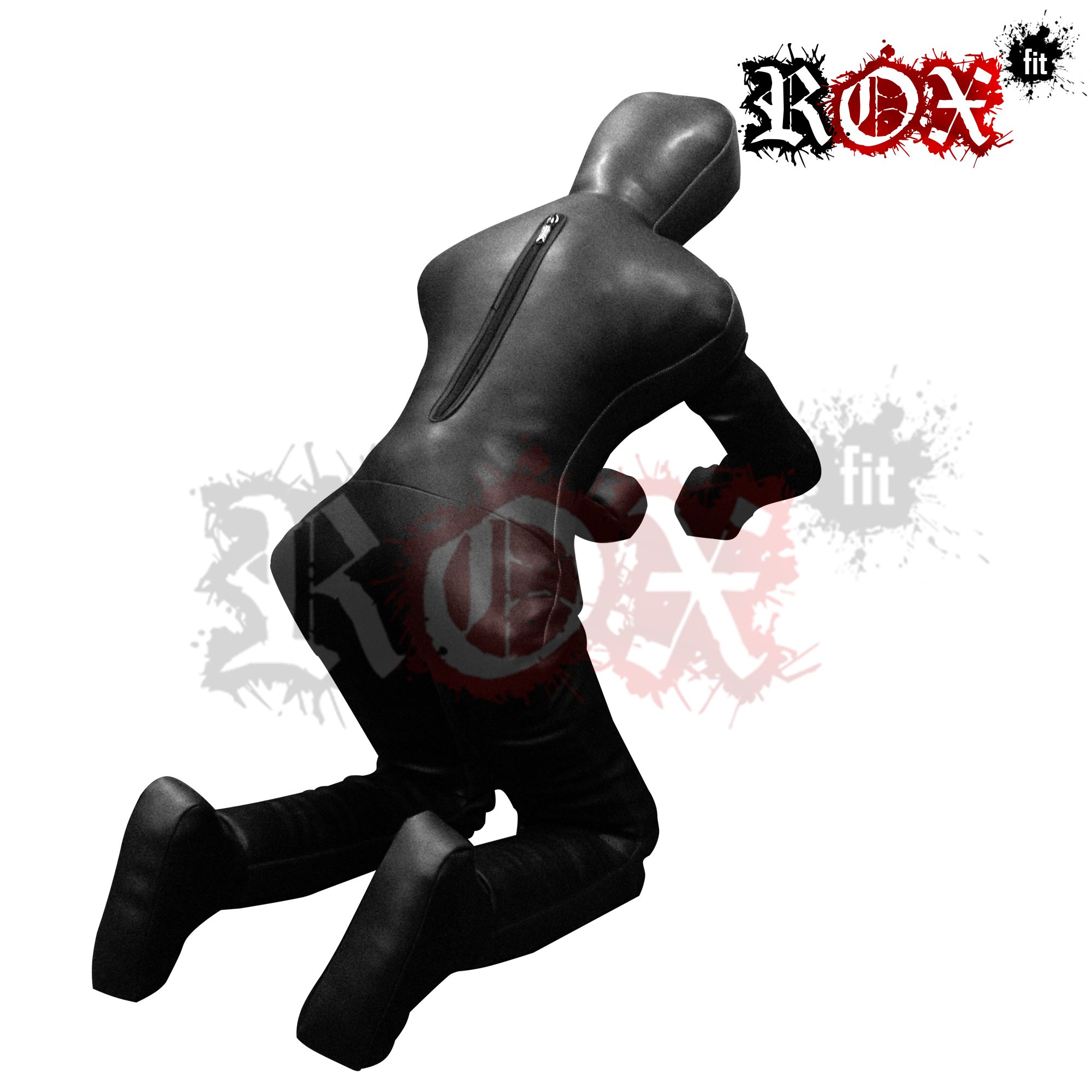 Mannequin d'entraînement de ROX Fit - Position du jiu-jitsu brésilien - 180 cm - Non rempli