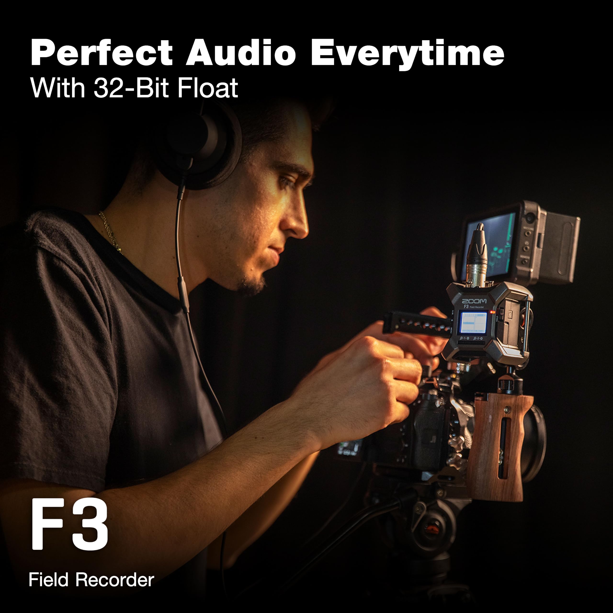 Amazon.com: Zoom F3 Professional Field Recorder for Filmmakers