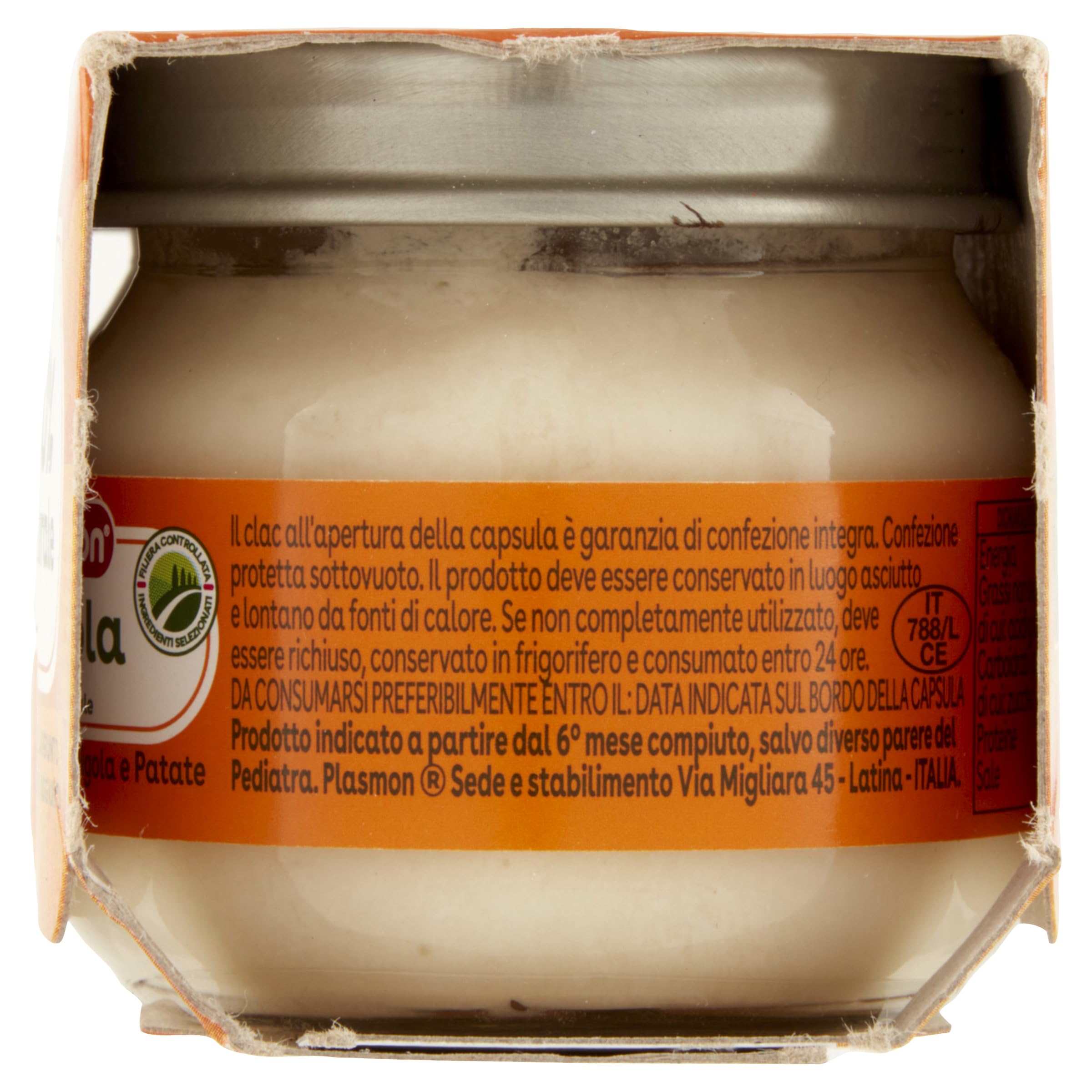Plasmon Omogeneizzato Spigola 2x80g (12 Confezioni)