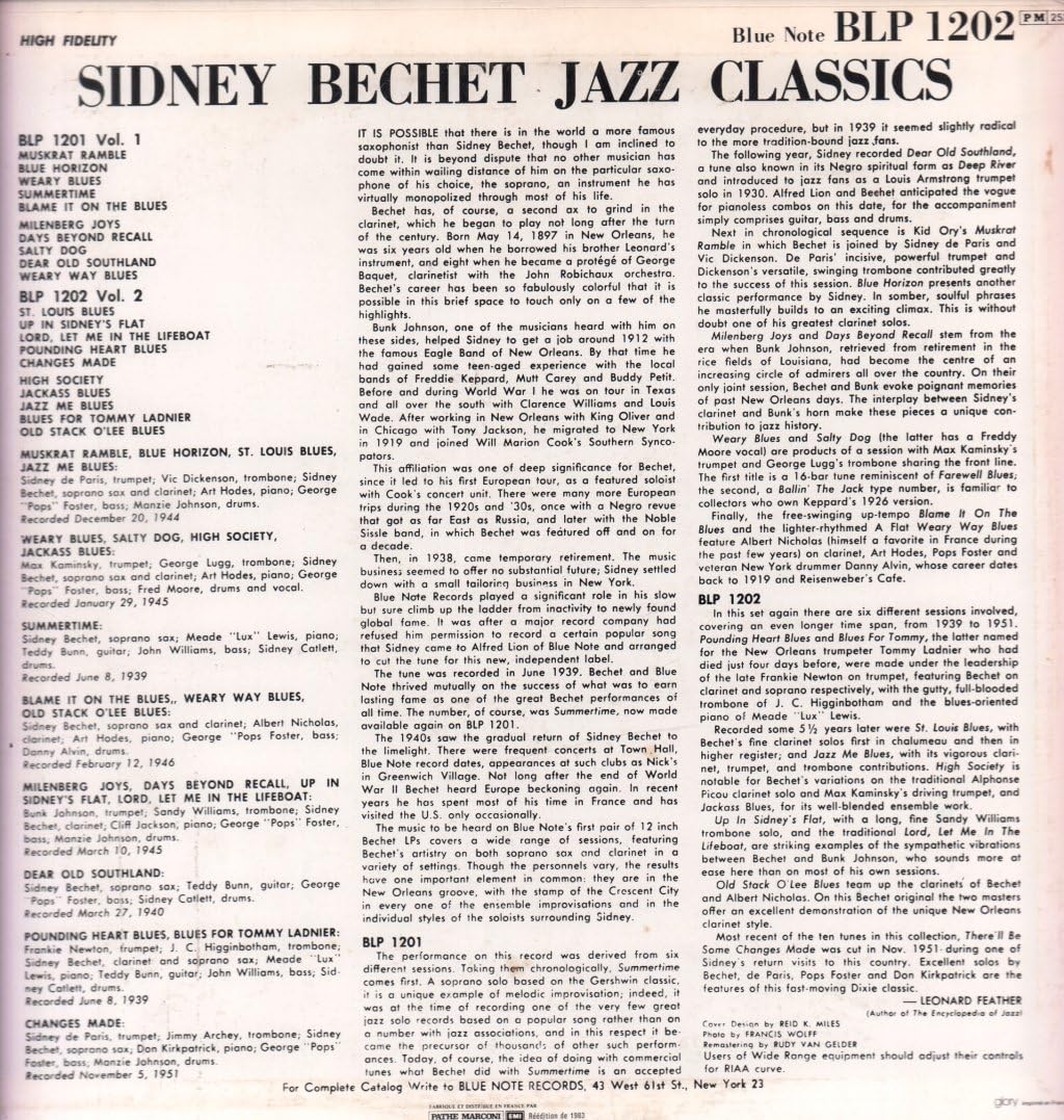 jazz classics, vol. 1 LP